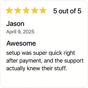 Picture of Customer review 4