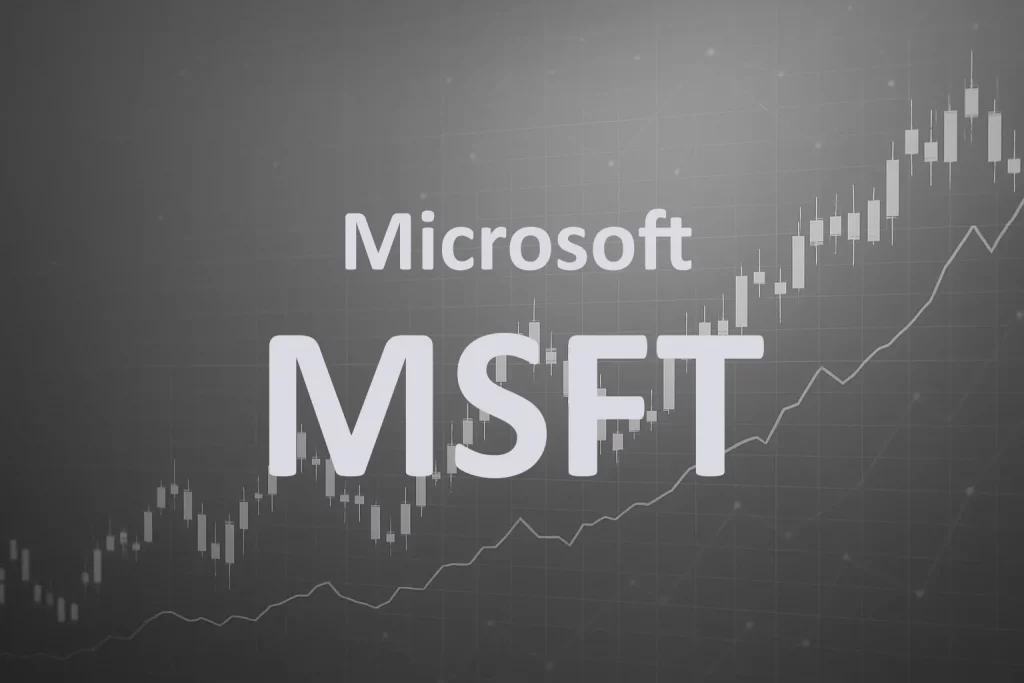 Picture from Stock MSFT
