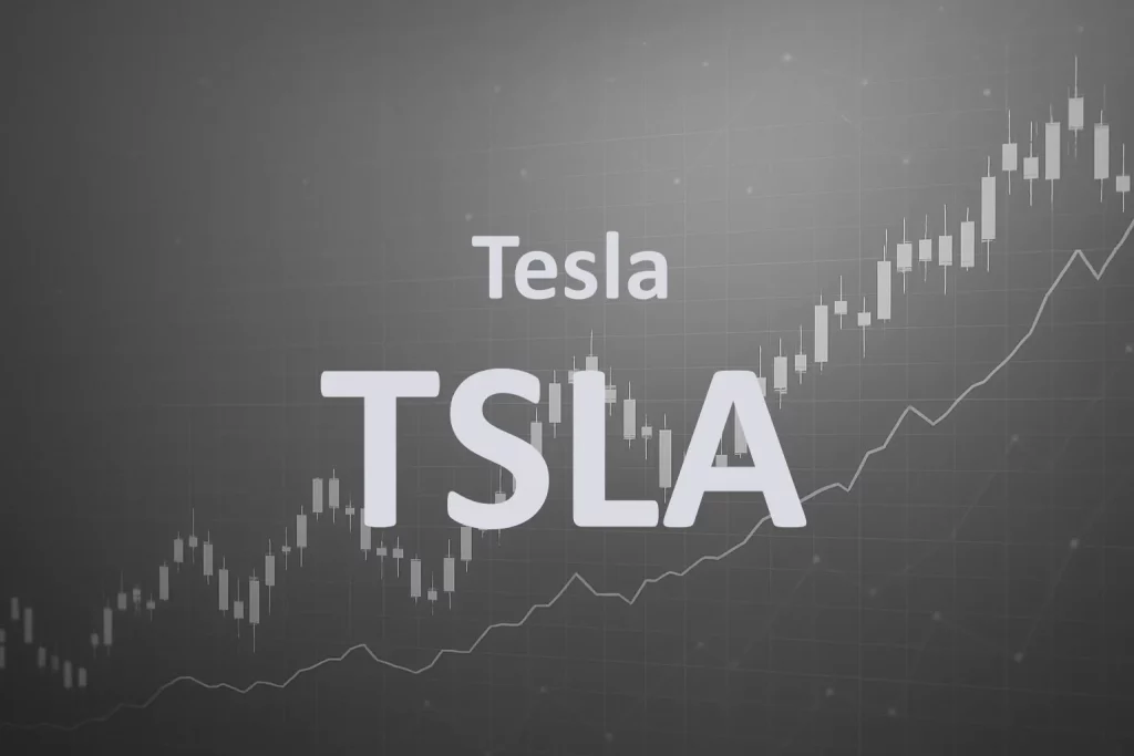 Picture from Stock TSLA